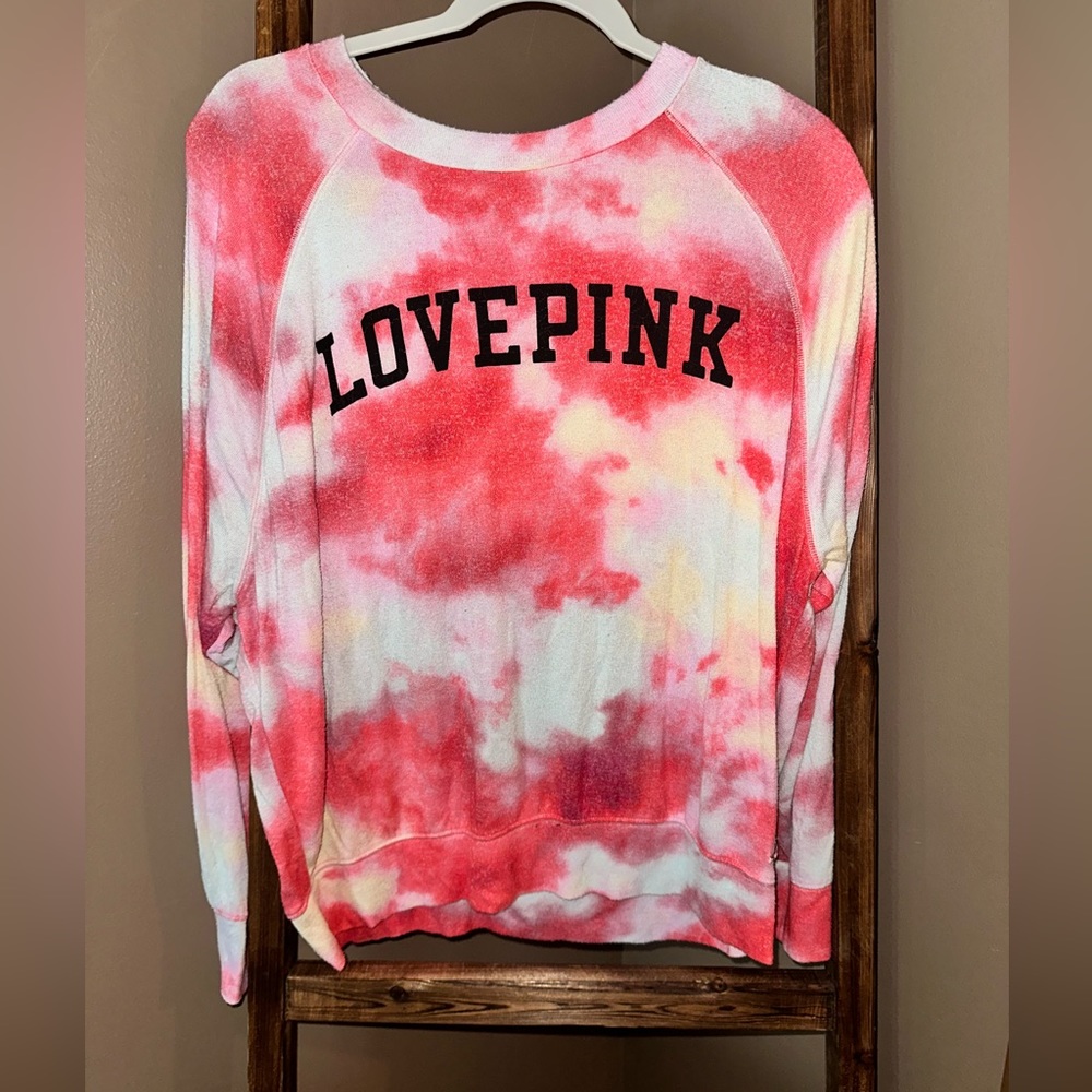 PINk long sleeve sleep shirt